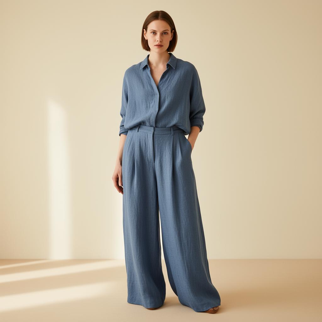 Custom linen apparel and ready-to-wear garments